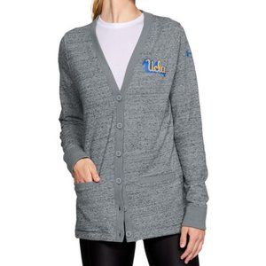 Under Armour Gray UCLA Iconic Cardigan Sweater